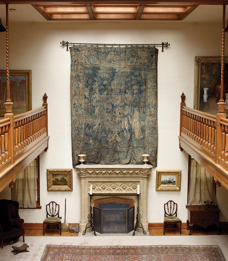 Artwork from the George D. Horst Collection of Fine Art as originally installed