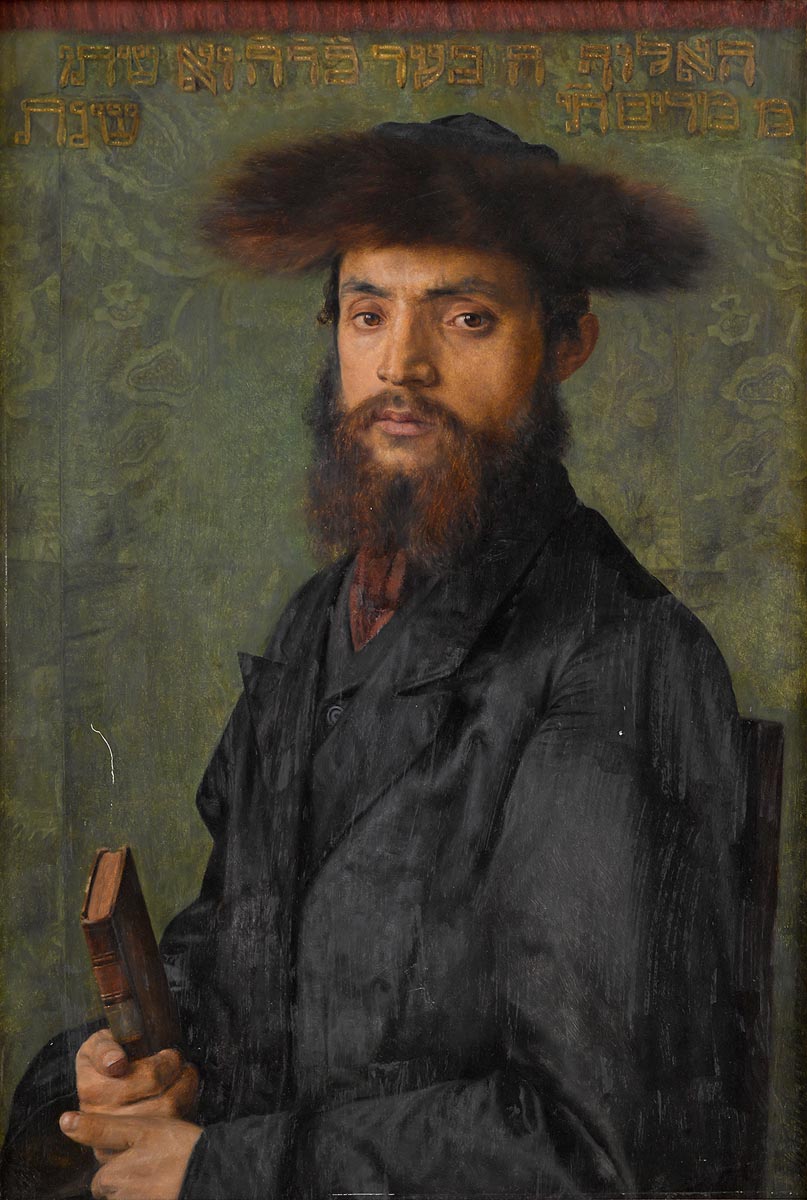 Isidor Kaufman (Austrian/Hungarian 1853-1921), The Zealot (Young Rabbi), Oil on panel, Sold at Freeman's for $185,000