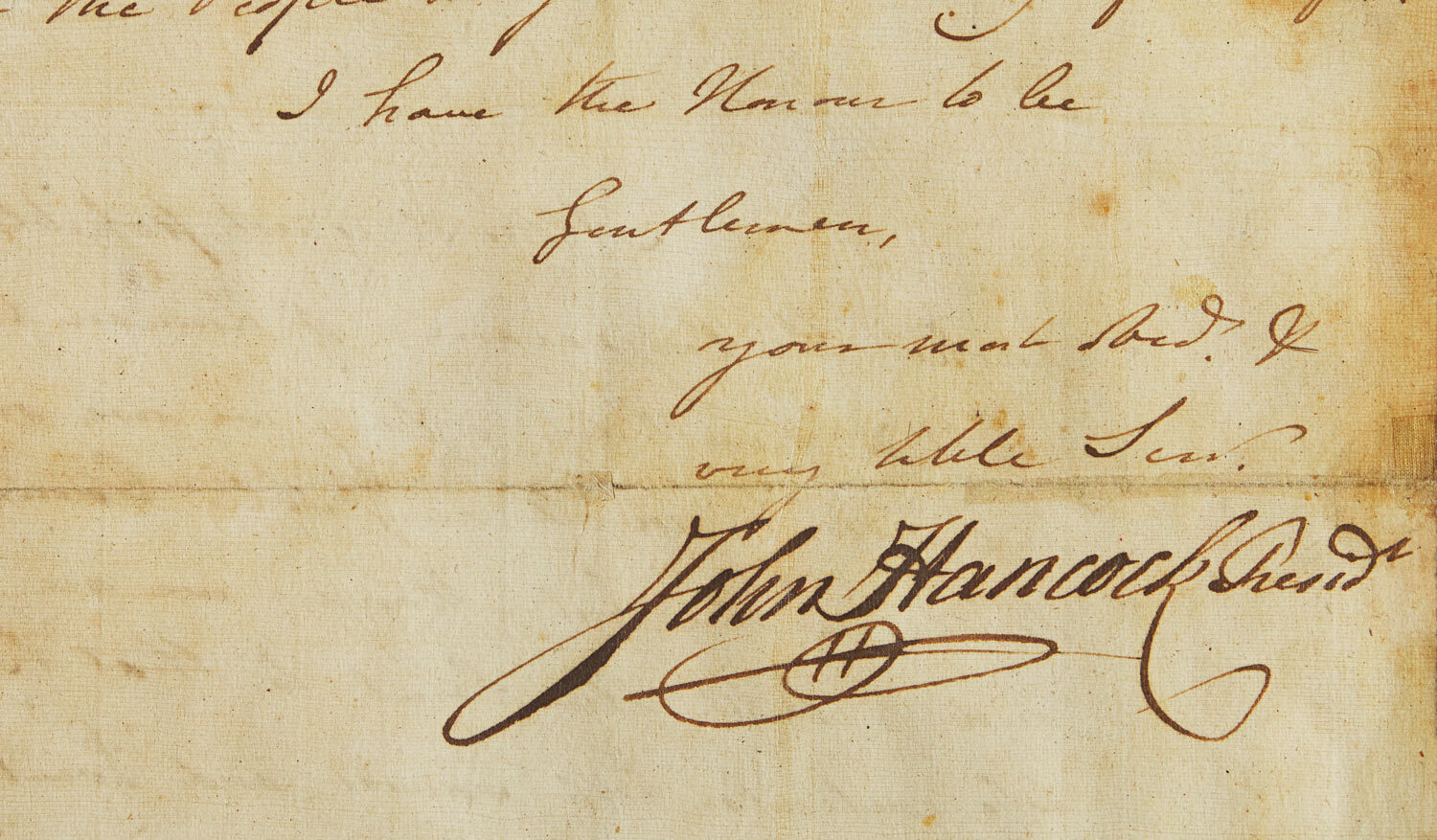 How John Hancock Announced America's Independence