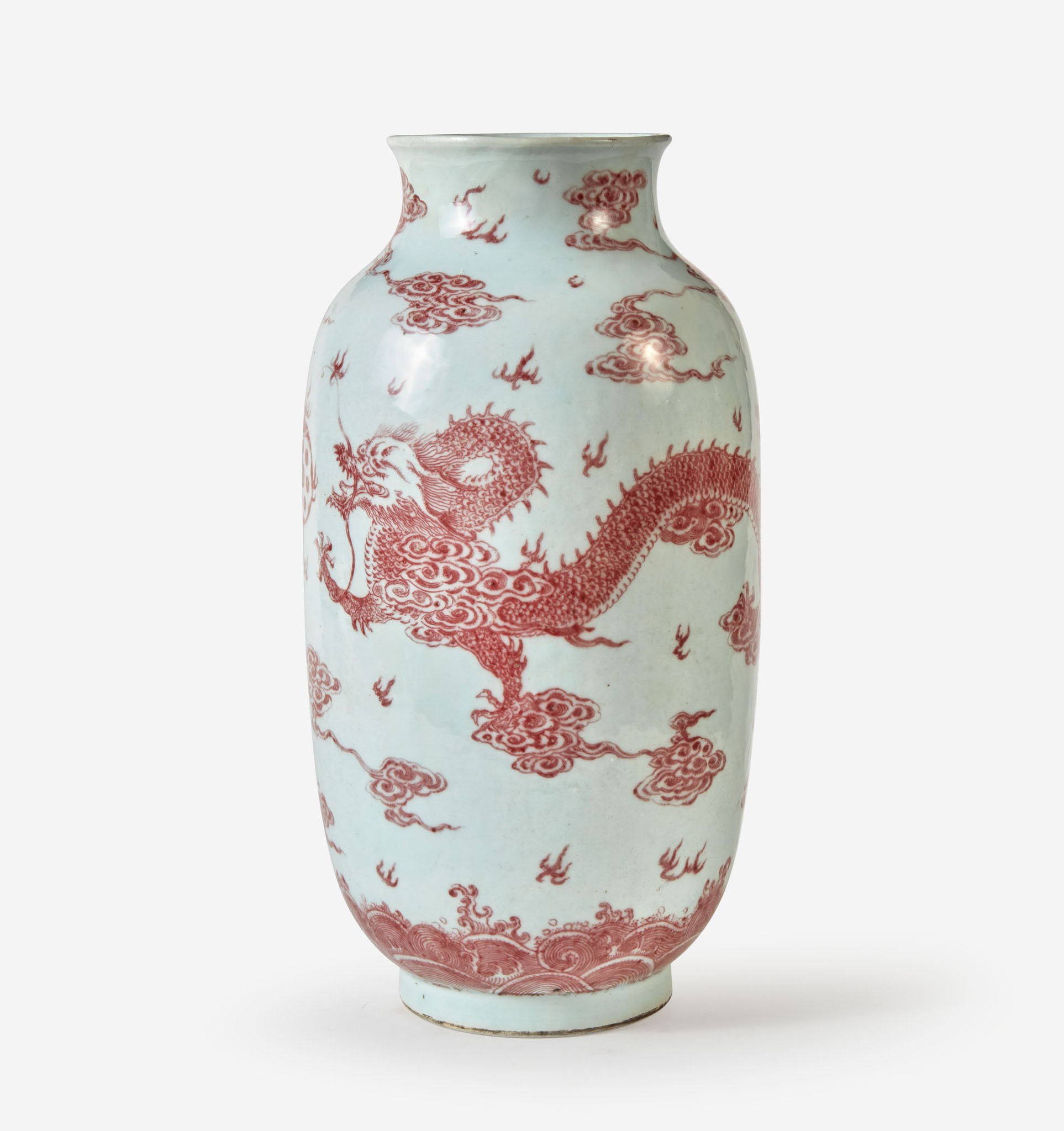 Lantern-form "Dragons" vase