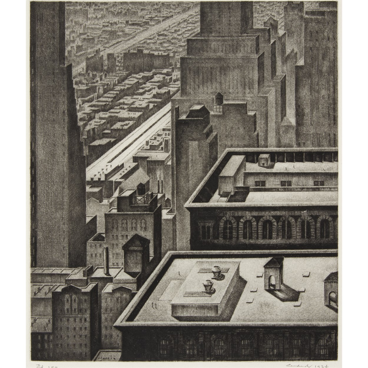 Lot 12 - [Prints] Landeck, Armin (American, 1905-1984)
