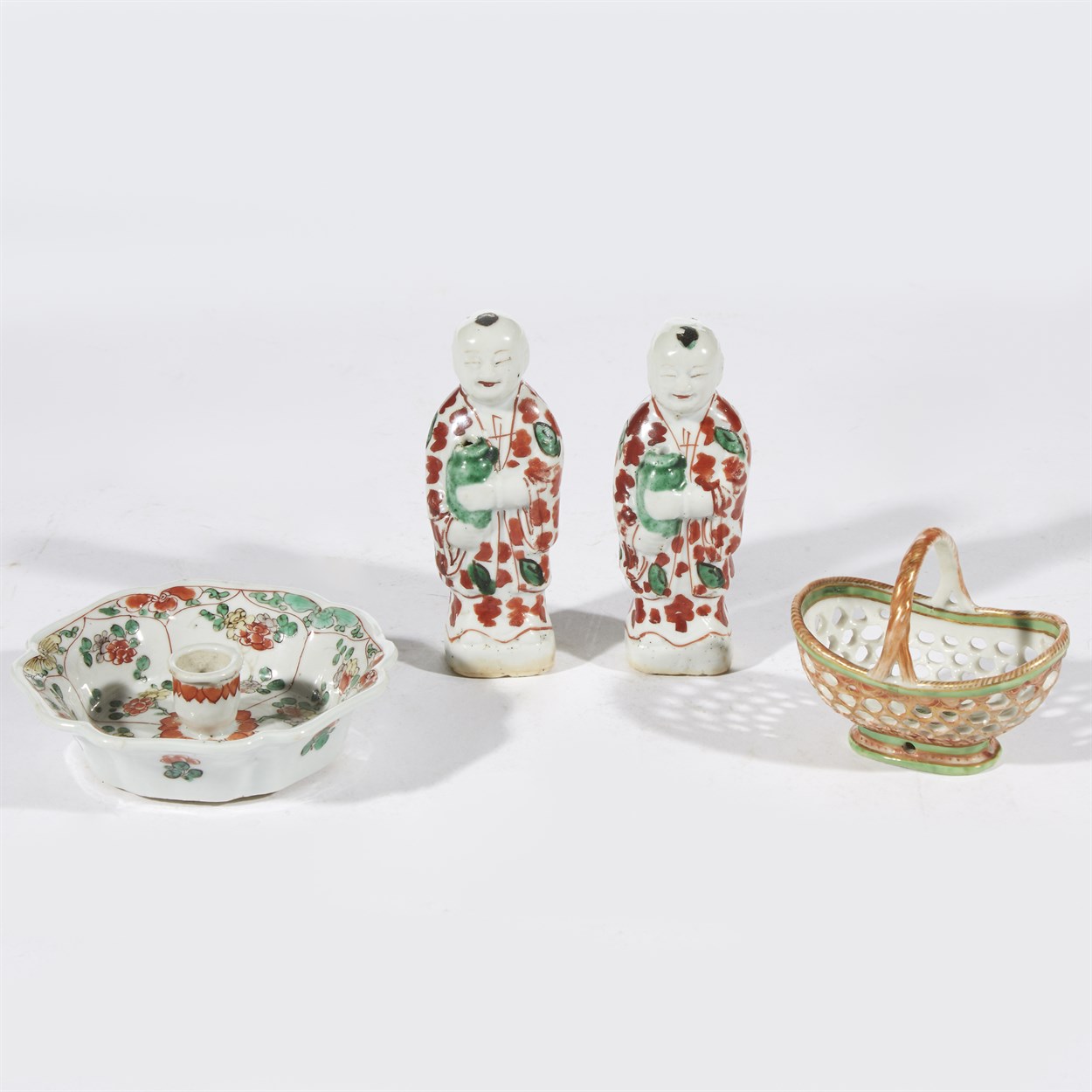 Lot 120 - A group of nine Chinese porcelain assorted tablewares