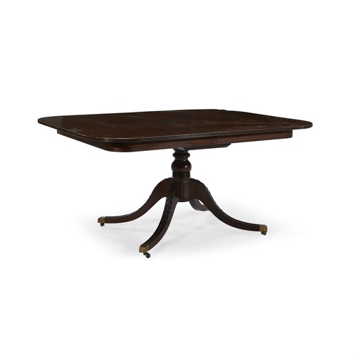 Lot 4 - A Regency style mahogany dining table