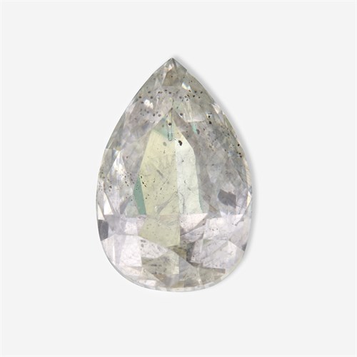 Lot 158 - An unmounted fancy light gray-blue diamond