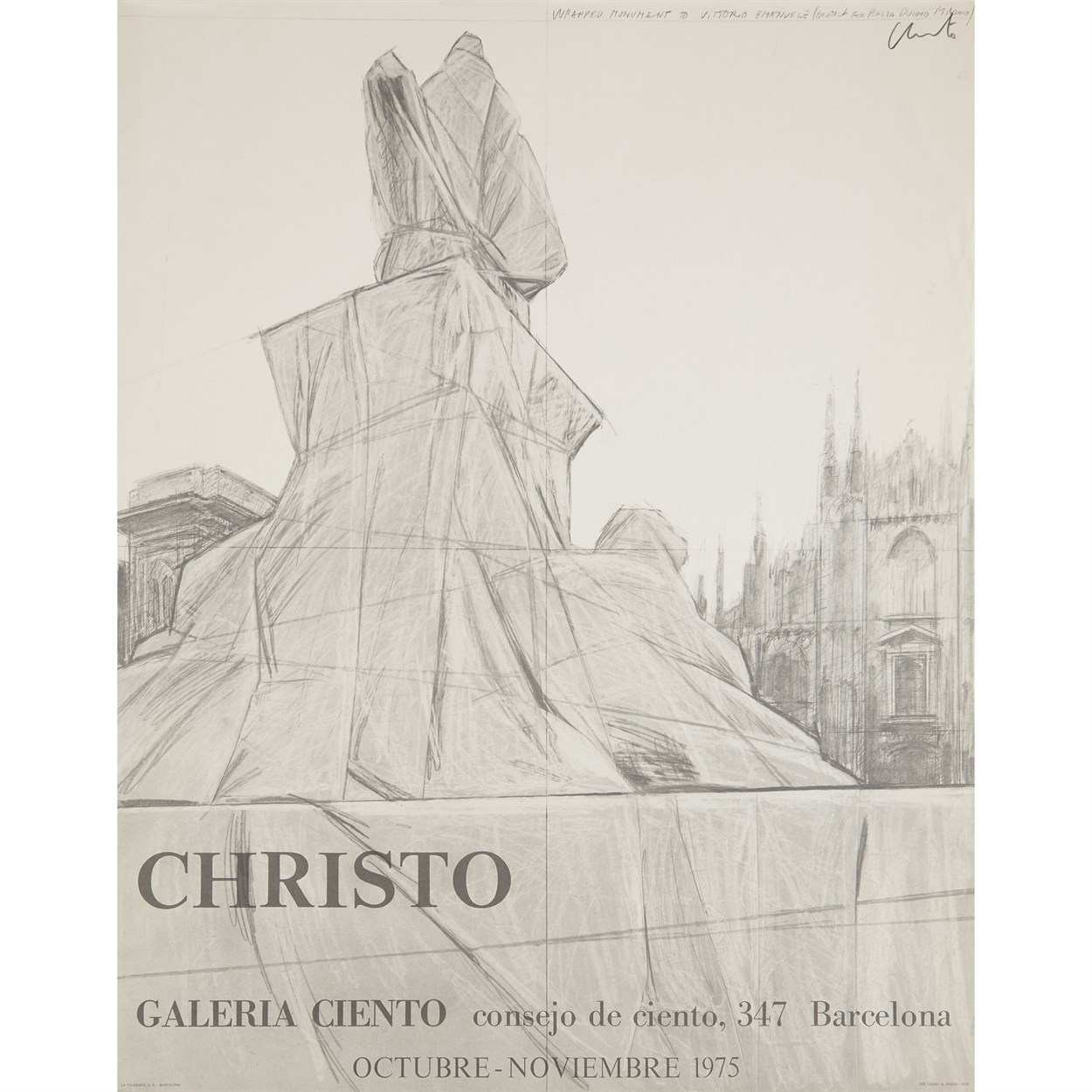 Lot 160 - Two PostersAfter Christo and Jeanne-Claude (American)
