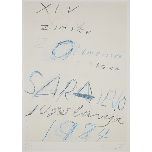 Lot 84 - Cy Twombly (American, 1928-2011)