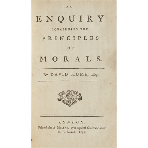 Lot 52 - [Philosophy] Hume, David