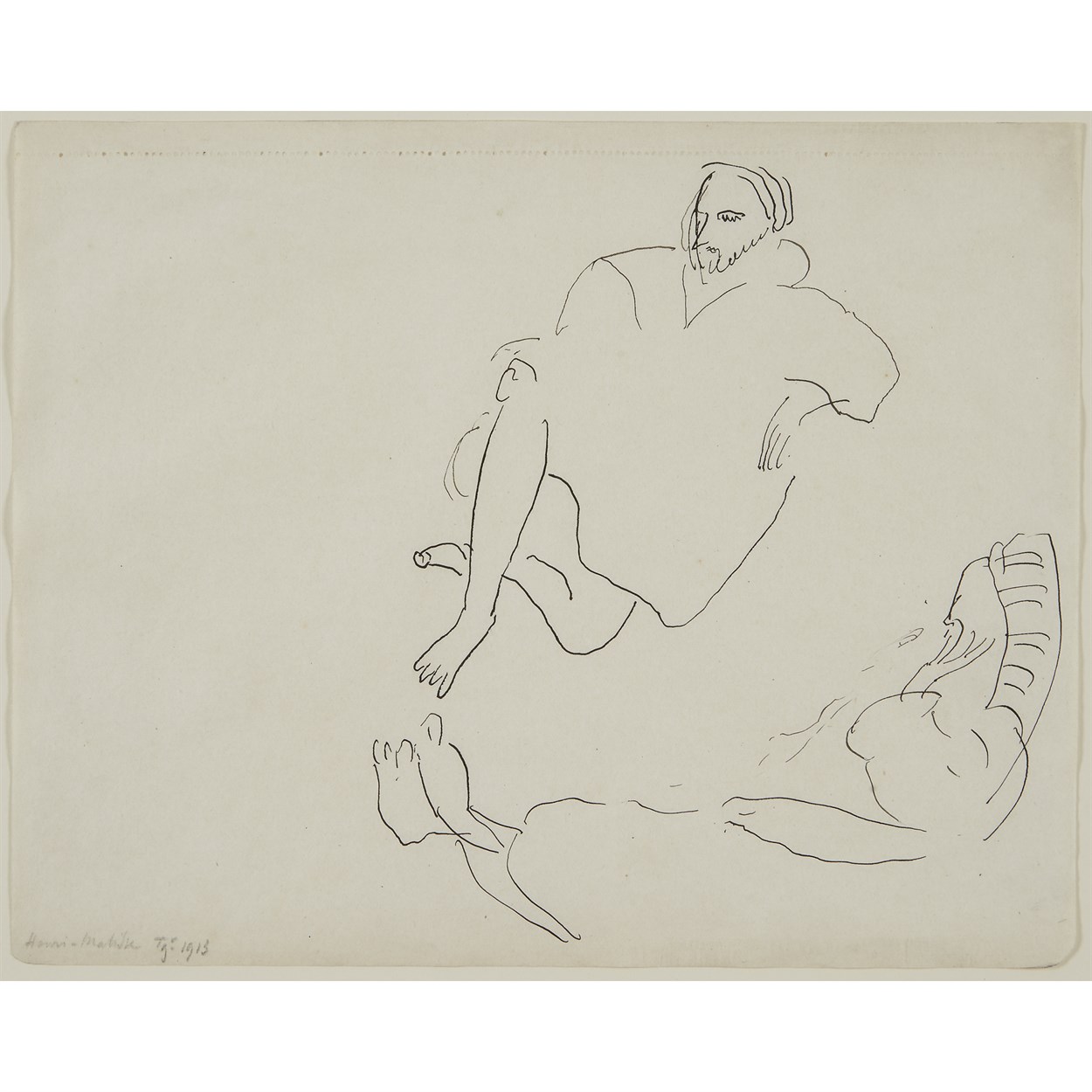 Lot 9 - Henri Matisse (French, 1869-1954)