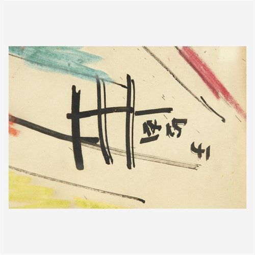 Lot 16 - Hans Hofmann (American/German, 1880-1966)