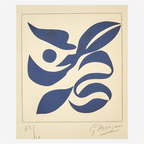 Lot 10 - Georges Braque (French, 1882–1963)