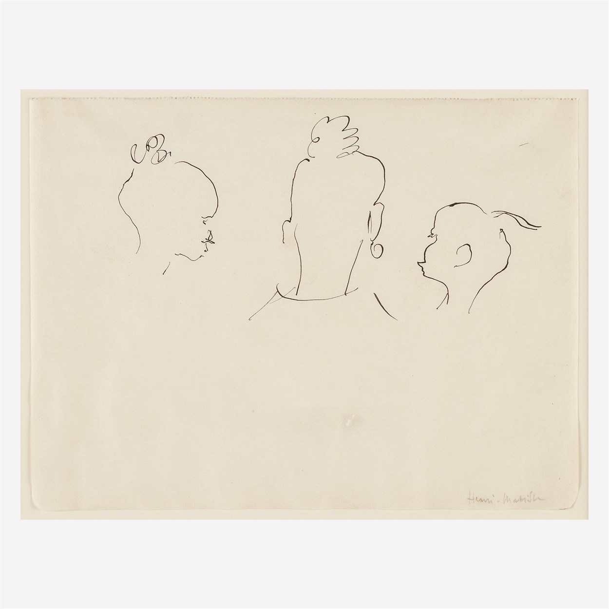Lot 1 - Henri Matisse (French, 1869-1954)