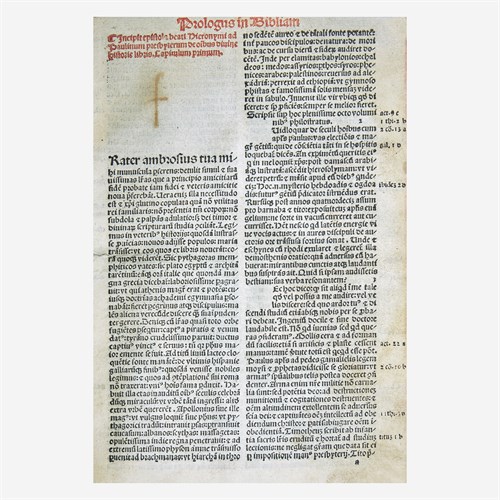 Lot 39 - [Incunabula] Paganinis, Hieronymus de (printer)