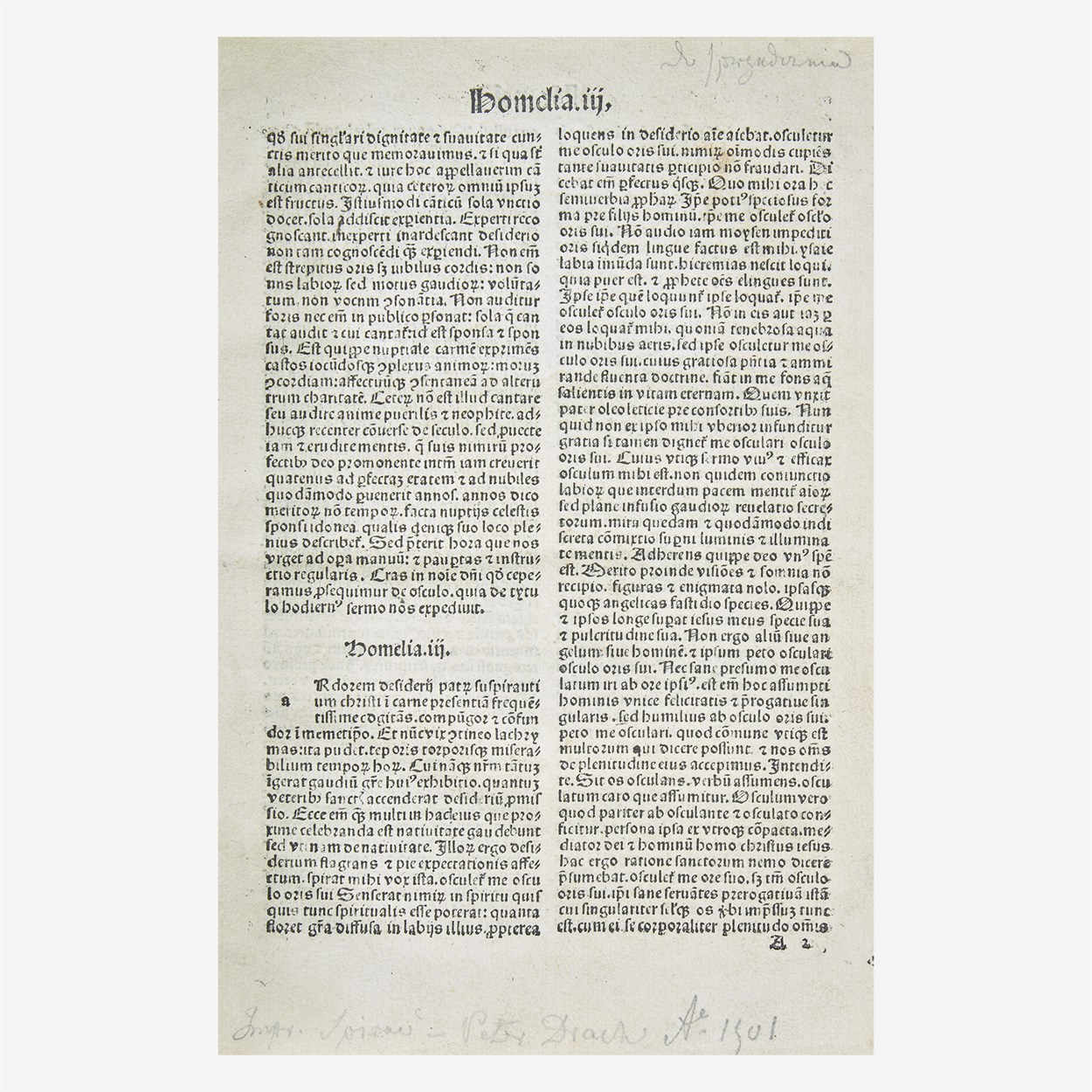 Lot 41 - [Early Printing] (Claravellensis, Bernardus, Saint)