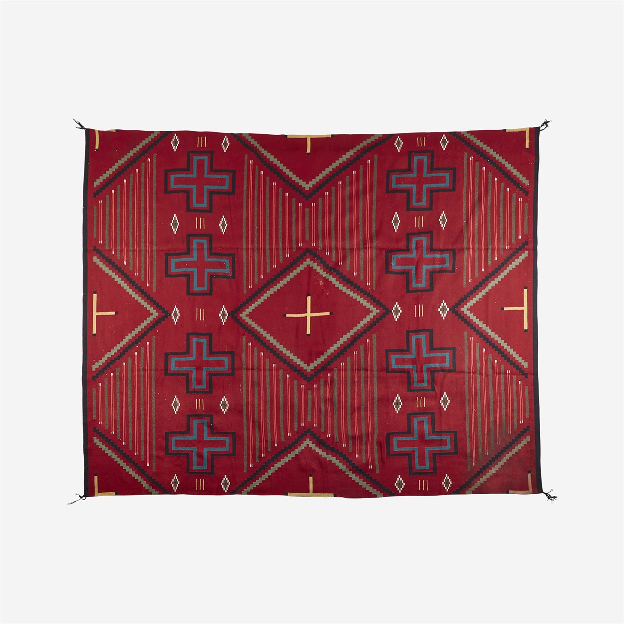 Lot 70 - A Navajo woven area rug