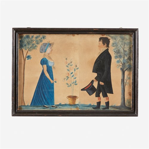 Lot 44 - Attributed to Jacob Maentel (1778-1863)