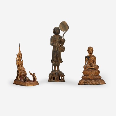 1.46" chinesische Bronze Orang-Utan Pongo Orang-Utan Amulett Anhänger Statue 