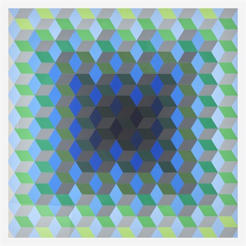 Lot 80 - Victor Vasarely (French/Hungarian, 1906–1997)