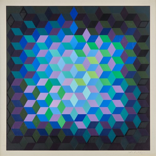 Lot 81 - Victor Vasarely (French/Hungarian, 1906–1997)