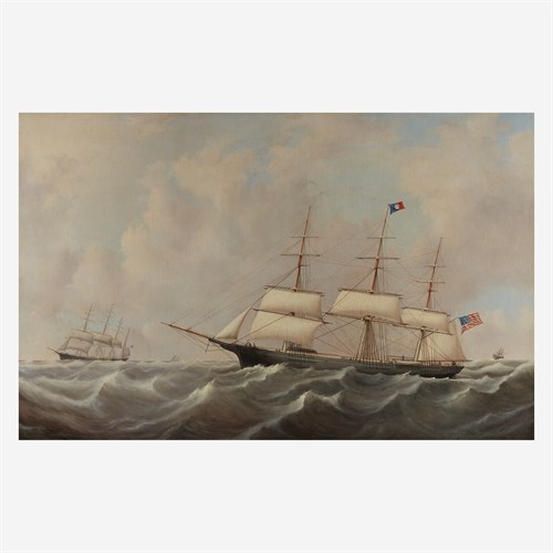 Lot 4 - Attributed to James Edward Buttersworth (American/British, 1817–1894)