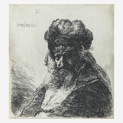 Lot 1 - Rembrandt van Rijn (Dutch, 1606–1669)