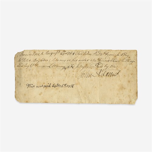 Lot 5 - John Adams (1797-1801)