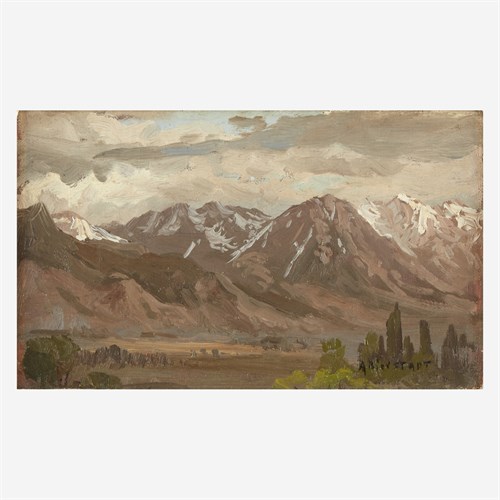 Lot 12 - Albert Bierstadt (American, 1830–1902)