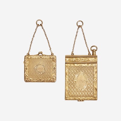 Lot 198 - Two Victorian Gold Pendants