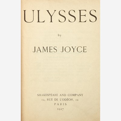 Lot 96 - [Literature] Joyce, James