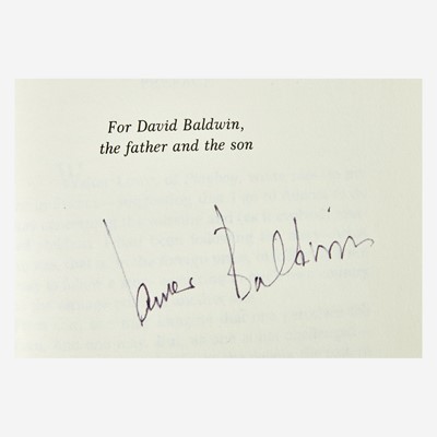 Lot 59 - [Literature] Baldwin, James