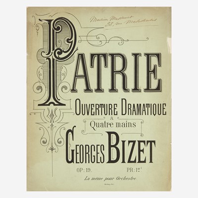 Lot 29 - [Autographs & Manuscripts] Bizet, Georges