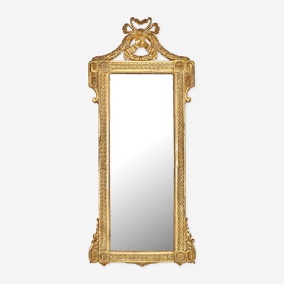 Lot 150 - An Italian Neoclassical Giltwood Mirror