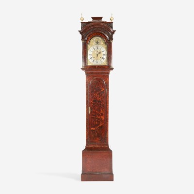 Lot 108 - A George II Burl Walnut Tall Case Clock