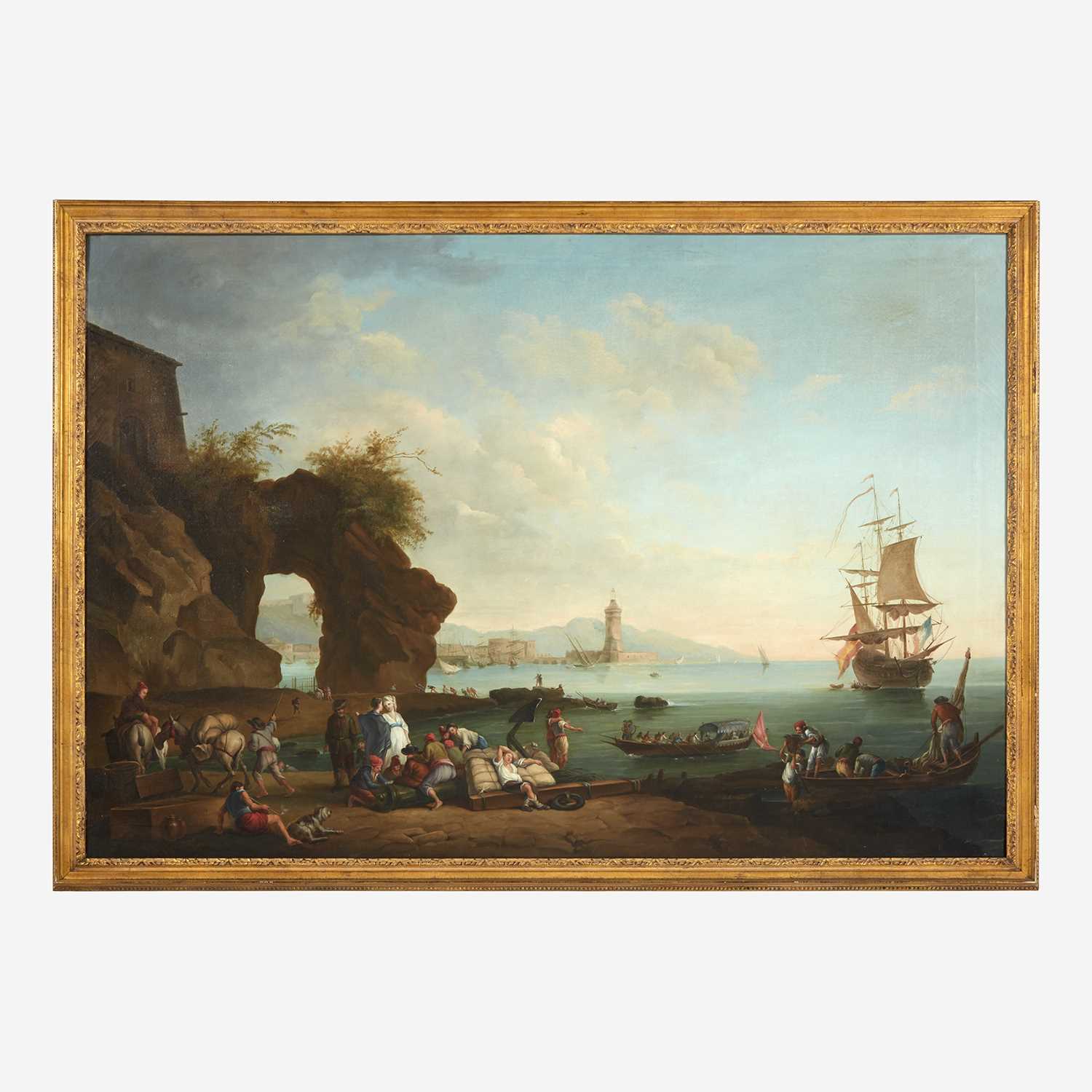Lot 35 - Manner of Claude Joseph Vernet (French, 1714–1789)
