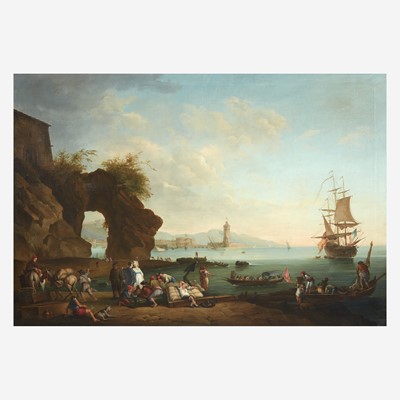 Lot 35 - Manner of Claude Joseph Vernet (French, 1714–1789)