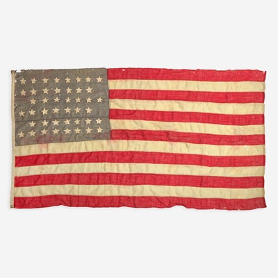 Lot 30 - A 44-Star American National Flag associated with the Modoc  Nation