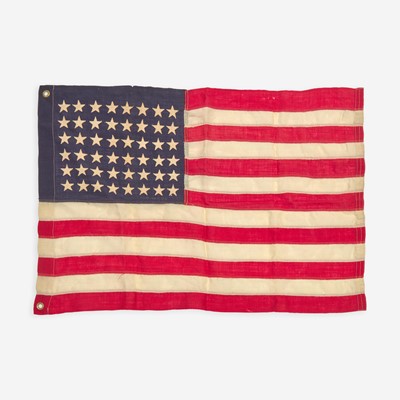 Lot 32 - A 48-Star American National Naval Ensign Small Boat Flag