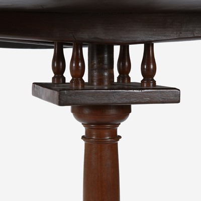 Lot 55 - A Chippendale carved mahogany tilt-top tea table