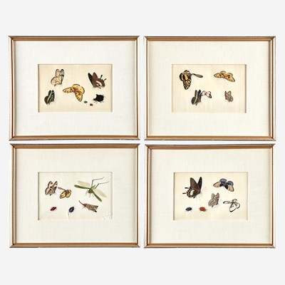 Lot 89 - A Suite of Twelve Framed Chinese Export Paintings