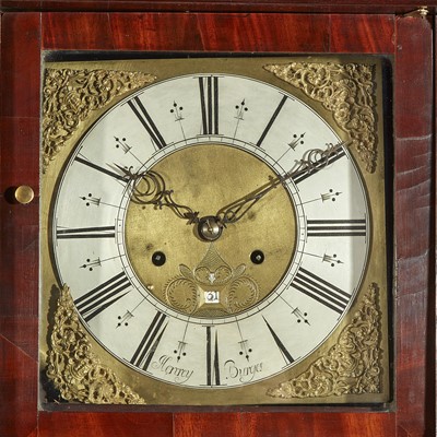 Lot 114 - A George I Mahogany Tall Case Clock