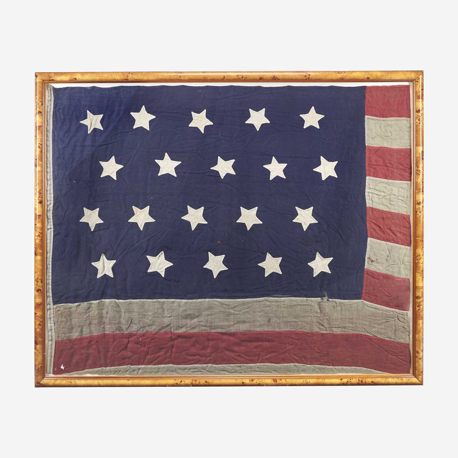 Lot 11 - A 20-Star American National Exclusionary Flag