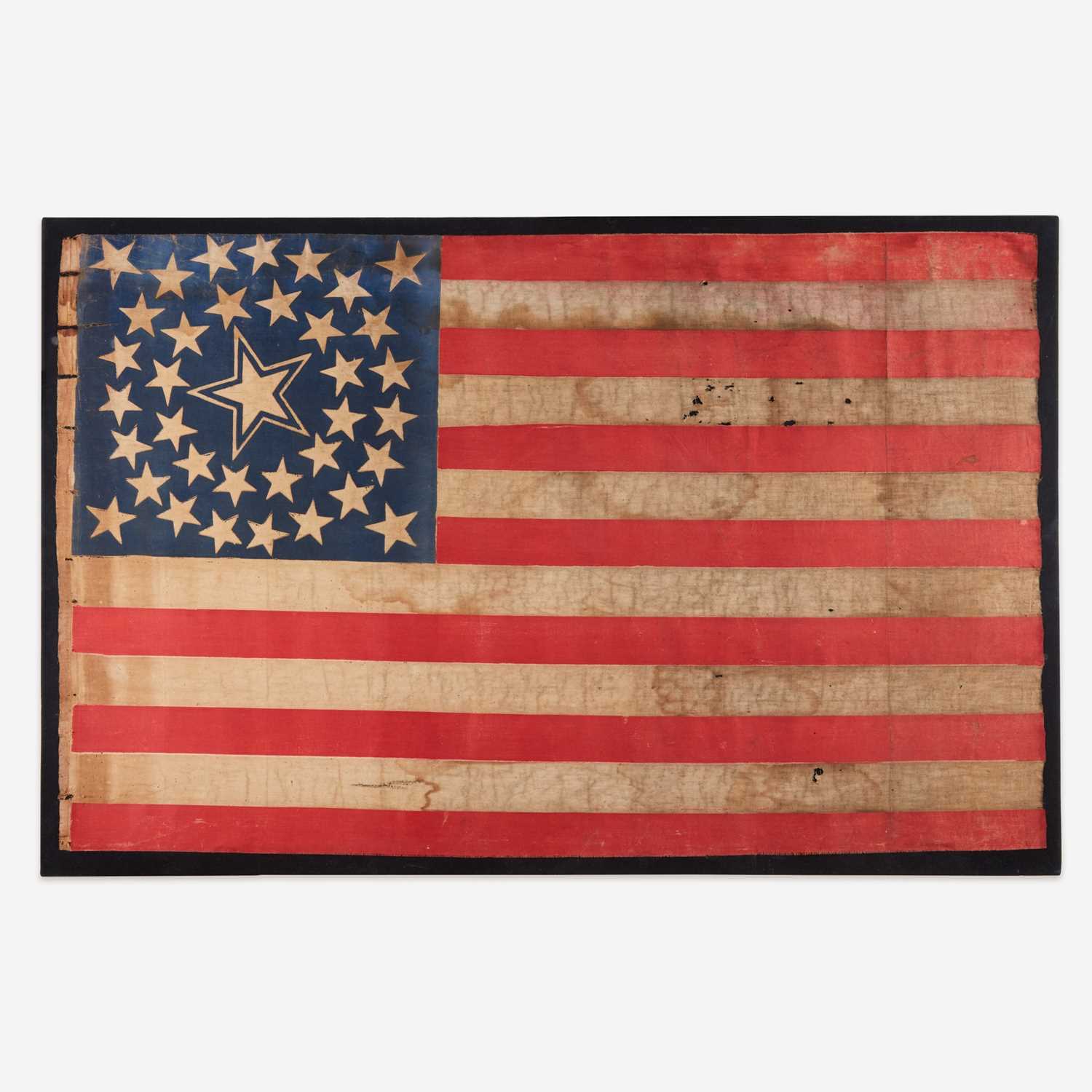 Lot 33 - A 42-Star printed American Parade Flag commemorating Washington statehood