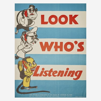 Lot 70 - [Posters] [World War II] Goff, Seymour R. (Ess-ar-gee)