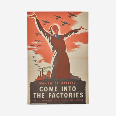 Lot 91 - [Posters] [World War II] Zec, (Philip)