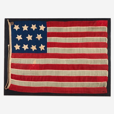 Lot 7 - A Civil War era 11-Star Southern Sanctuary American National Flag
