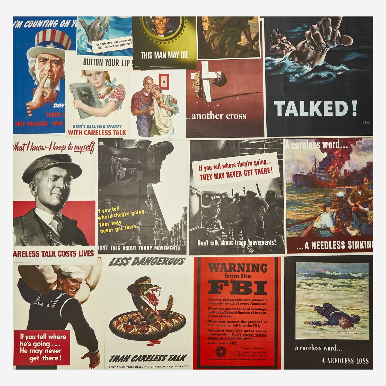 Lot 56 - [Posters] [World War II]