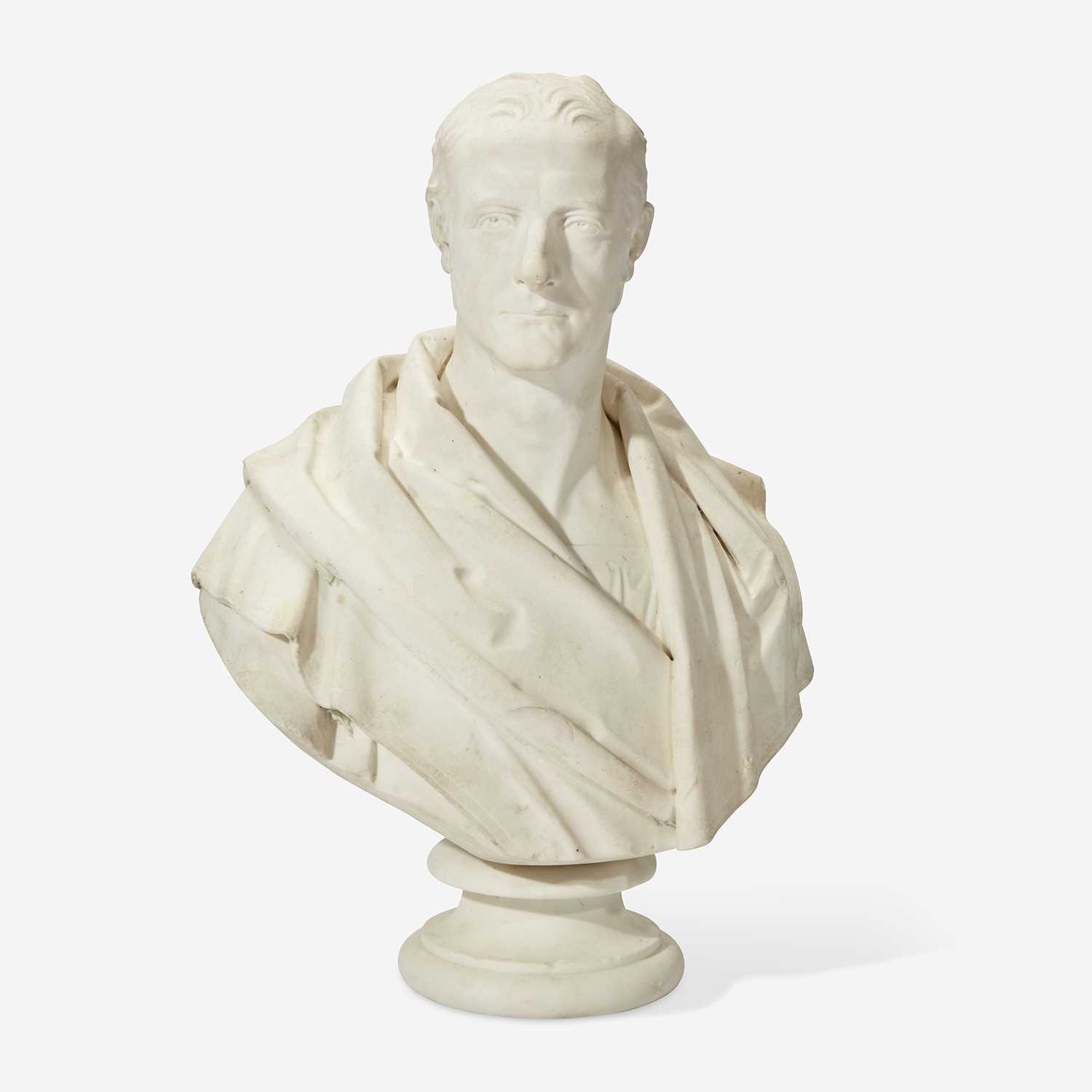 Lot 140 - A Large Marble Bust of Caesar