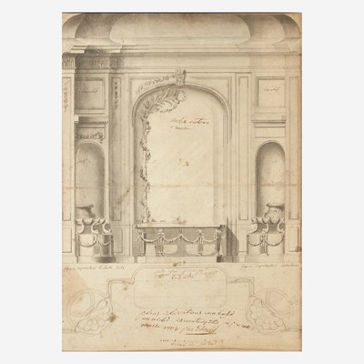 Lot 12 - Attributed to Gilles-Paul Cauvet (French, 1731–1788)