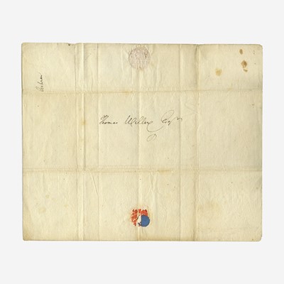 Lot 34 - [Hamilton, Alexander] [First Bank of the United States]