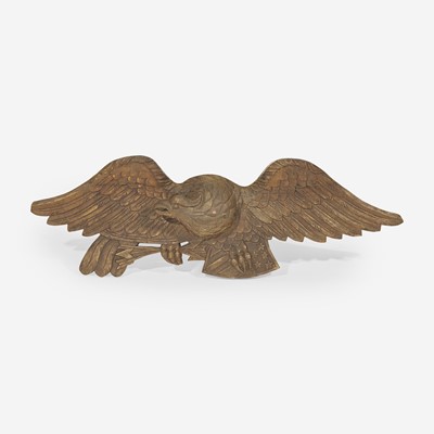 Lot 131 - A carved American Eagle