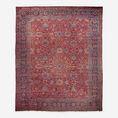Lot 176 - A Kerman Carpet
